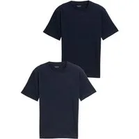TOM TAILOR T-Shirt (Packung, 2-tlg) mit Logo Print