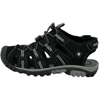 Nowaland Trekkingsandalen mit Zehenschutz und Klettverschluss Trekkingsandale Funktionale Trekkingsandalen mit geschlossener Front und gutem Grip