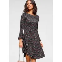 Laura Scott Jerseykleid festliche Anlässe, langes Kleid, elegant, aus Viskosemischung