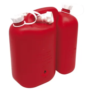 Dönges Doppel-Kanister, 5,5 + 3 l , Inhalt:5,5 + 3l, Abmessung:145 x 316 x 312mm