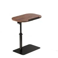 GarveeMore Beistelltisch Seitentisch Sofa Tray für Couch Höhenverstellbarer Endtisch