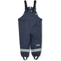 Sterntaler® Regenhose Regenhose ungefüttert uni (1-tlg., Regenträgerhose mit Druckknöpfen, Regenhose mit süßen Motiven) Kinder Hosenträger mit Reflektoren, Matschhosenträger verstellbar