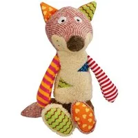 Nobby Tierkuscheltier Plüsch-Fuchs - Hundespielzeug zum kuscheln, Plüsch, (1-tlg) Mit 1 Quietscher.