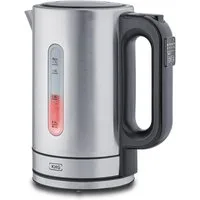 KHG Wasserkocher WK-1703 ES aus Edelstahl, 1,7 Liter, 5 Temperaturstufen 50-100°C, 1.7 l
