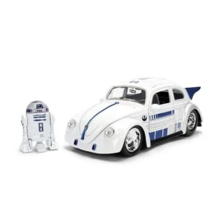 Jada Star Wars R2D2 1959 VW Drag Beetle 1:24 9336912314R00