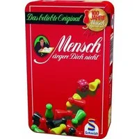 Schmidt Spiele Spiel Mensch ärgere Dich nicht. Kleine Ausgabe in Blechdose
