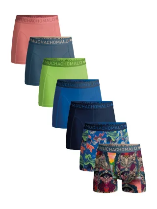 Muchachomalo Herren Boxer Shorts - 7er Pack - Herren Unterwäsche