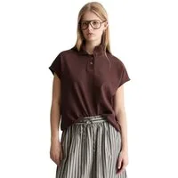 Marc O'Polo DENIM Poloshirt wide aus schwerem Single Jersey