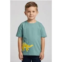 Blue Seven T-Shirt Basic-Passform, mit tollen Pailletten, aus reiner Baumwolle
