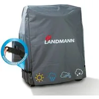 LANDMANN Grillabdeckhaube Wetterschutzhülle 60x80x120cm, wasserdicht UV-beständig Kälteschutz -20 °C
