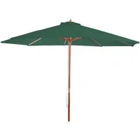 MCW Sonnenschirm Lissabon-G, LxB: 350x350 cm, Wasser- und Schmutzabweisend, Windöffnung, Handseilzug