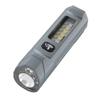 Bikight LY-905 Outdoors Magnetic LED Flashlight with Red LEP Pointer Dual Light Mode 5-Gear Dimming USB-C Recharging 186
