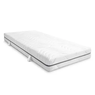 7 Zonen Viskoelastik-Matratze Sleezzz Smart 100 x 200 cm, Höhe 18 cm, Härtegrad H2+H3 mit Air Memoryschaum