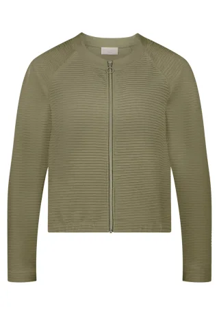 betty barclay - so cosy - - Casual-Jacke Dusty Olive - Gr. - 40