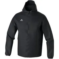 Erima Allwetterjacke LIGA STAR Allwetterjacke Herren - Hoher Stehkragen mit integrierter Kapuze