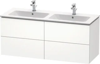 Duravit L-Cube Waschtischunterbau wandhängend Weiß Supermatt 1290x481x550 mm - LC625908484 LC625908484