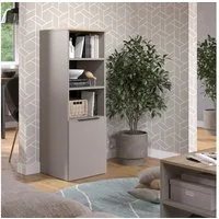 Vicco Aktenschrank Wido, Greige/Sonoma, 40.2 x 120 cm mit einer Tür (1-St)