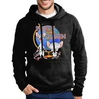 Blondie & Brownie Hoodie Pinky and the Brain Comic Cartoon Weltherrschaft mit Kapuze