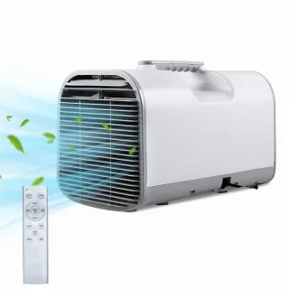 Xmund S01 Portable Air Outdoor Conditioner with Remote, 4095 BTU Cooling, 4 Modes & 3 Wind Speed Adjustment With Dehumid
