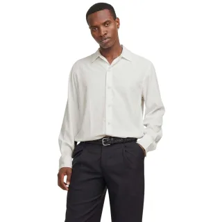 Jack And Jones - Hemd für Herren, Jacquard (Weiß)