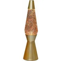 I-TOTAL Lavalampe I-TOTAL® Lavalampe Magie Einzigartiges für Ihr Zuhause Gold Glitzer