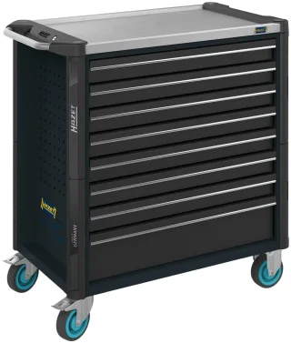 HAZET Werkstattwagen Assistent 179NXL leer für VW RAL 7012 (Basaltgrau) grau - 179NXL-8-VW