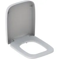 GEBERIT WC-Sitz GEBERIT 572120000 WC-Sitz Renova Plan mit Deckel Scharniere: Metall, m