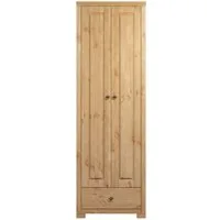 OTTO home Garderobenschrank Gotland, Drehtürenschrank, Garderobe aus massiver Kiefer, FSC®-zertifiziert, Höhe 193 cm