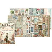 Stamperia Motivpapier Junk Journal Book Art of Travelling, 16 Blatt