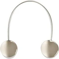 Eurofirany Raffhalter 2x Magnetische Vorhang Schnallen für Zuhause SET, Schlafzimmer Dekorativer Vorhanghalter Gardinenhalter Metall