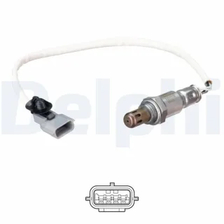 Delphi Lambdasonde nach Katalysator Nissan Juke Micra Pulsar Qashqai