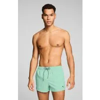 PUMA Badeshorts PUMA SWIM MEN SHORT LENGTH SWIM SHORTS mit seitlichen Eingriff-Taschen, Gesäßtasche mit Klettverschluss