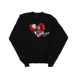 Disney - "The Nightmare Before Christmas Love Is Alive" Sweatshirt für Damen (Schwarz)