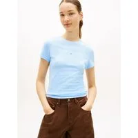 Tommy Jeans Kurzarmshirt TJW SLIM LINEAR TEE EXT mit Logo-Schriftzug