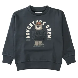 STACCATO - Kn.-Sweatshirt, oversized dark graphite - Gr. - 128/134