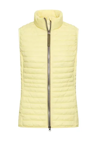 camel active - Gefütterte Weste mit Taschen lemon - Gr. - 46