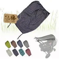 BambiniWelt by Rafael K. Kinderwagen-Sonnenschutzhülle universal Sonnensegel für Kinderwagen Buggy UV Schutz 50+, UV Schutz 50+