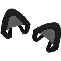 kwmobile Kopfhörer-Schutzhülle 2x Katzenohren Aufsatz für Overear Headphone, Deko Accessoire für Kopfhörer - Katzenkopfhörer Set von 2 - in Schwarz