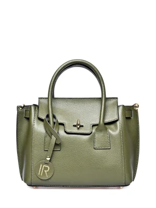 Isabella Rhea Grün Rindsledertasche