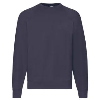 Fruit of the Loom - "Classic" Sweatshirt für Herren/Damen Unisex Raglanärmel (Marineblau)