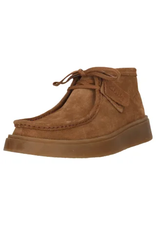 Clarks Stiefelette "Torview High" aus hochwertigem Veloursleder