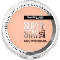 MAYBELLINE NEW YORK Foundation SUPER STAY HYBRID POWDER-FOUNDATION, mattes Finish mit Airbrush Effekt, dank leichter Pigmente