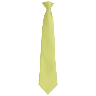 Premier - "Colours Fashion" Krawatte Zum Anklemmen für Herren/Damen Unisex (Limone)