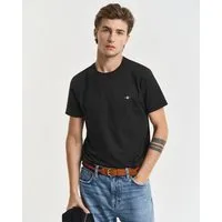 Gant T-Shirt SLIM SHIELD SS T-SHIRT mit Logostickerei auf der Brust