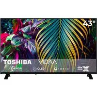 Toshiba 43QV1563DDW LED-Fernseher (108 cm/43 Zoll, 4K Ultra HD, Smart-TV)