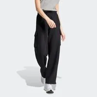 adidas Sportswear Sporthose ESSENTIALS LINEAR Cargohose mit flauschiger Innenseite, regulär geschnitten, hoher Bund