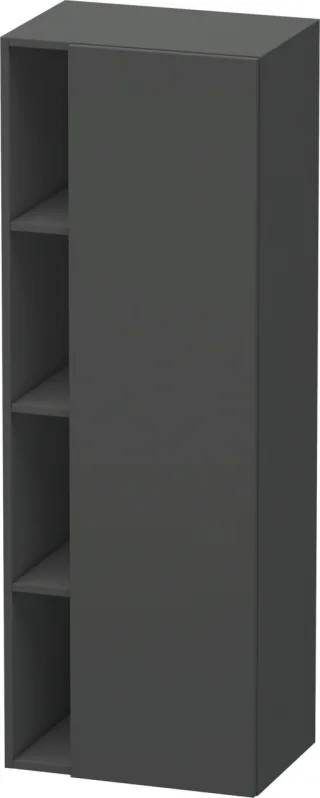 Duravit DuraStyle Hochschrank Graphit Matt 500x360x1400 mm - DS1239R4949 DS1239R4949
