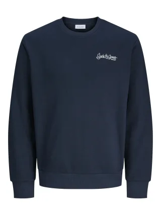 JACK&JONES - JJYUKI BACK SWEAT CREW NECK JNR sky captain - Gr. - 152