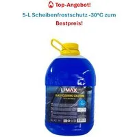 Paket.ag Scheibenfrostschutz -30°C Fertigmischung für Scheibenwaschanlage, 5 Liter, 5 St.