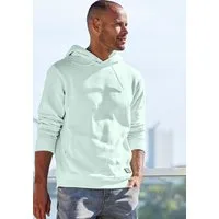 John Devin Hoodie Langarm, Sweatshirt mit Rundhals und Kapuze, Baumwollmischung